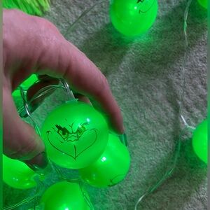 Green Grinch String Lights (bundle of two sets) FINAL PRICE DROP